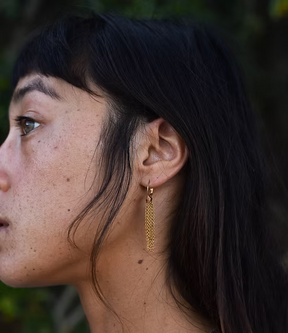 Fall Earrings Gold XS