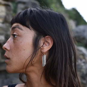 Fall Earrings Silver XS