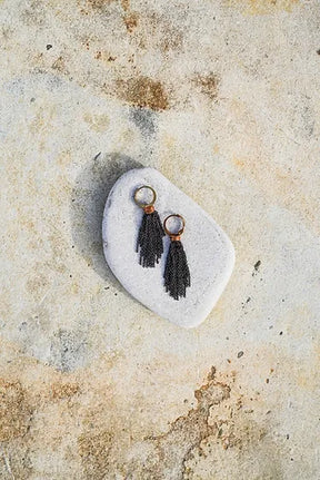 Fall Earrings Black XS