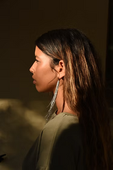 Fall Earrings Silver L