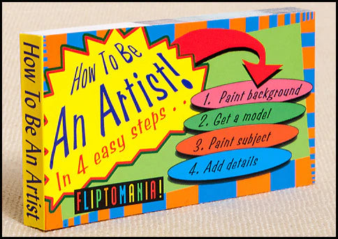 How To Be An Artist Flipbook