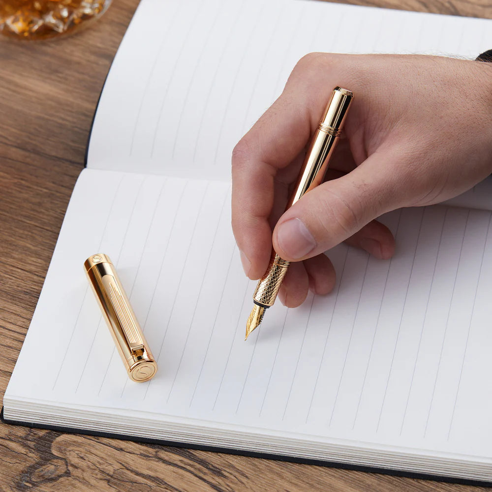 Gold Fountain Pen w/Gold