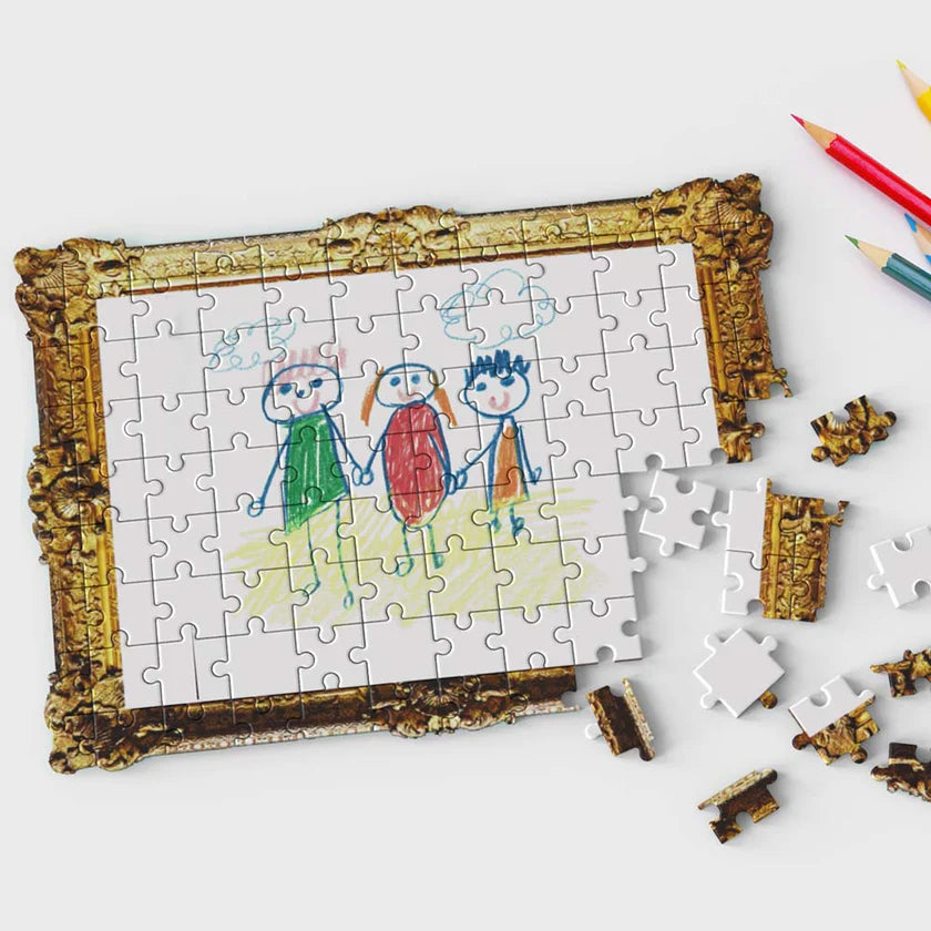 Framed Drawing Puzzle