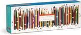 Frank Lloyd Wright Colored Pencils Shaped Panoramic 1000 Piece Puzzle