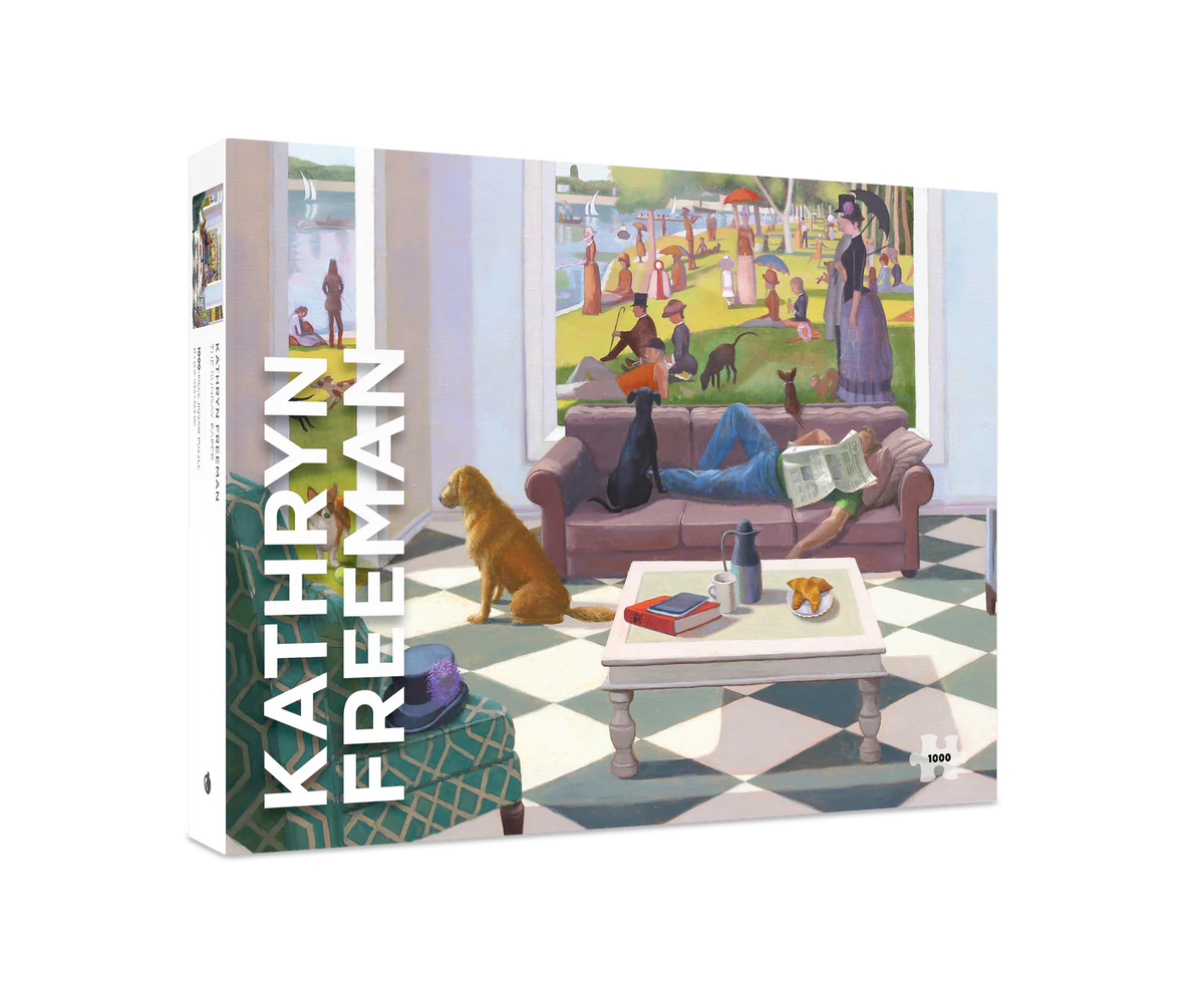 Kathryn Freeman: The Sunday Paper 1000-Piece Puzzle