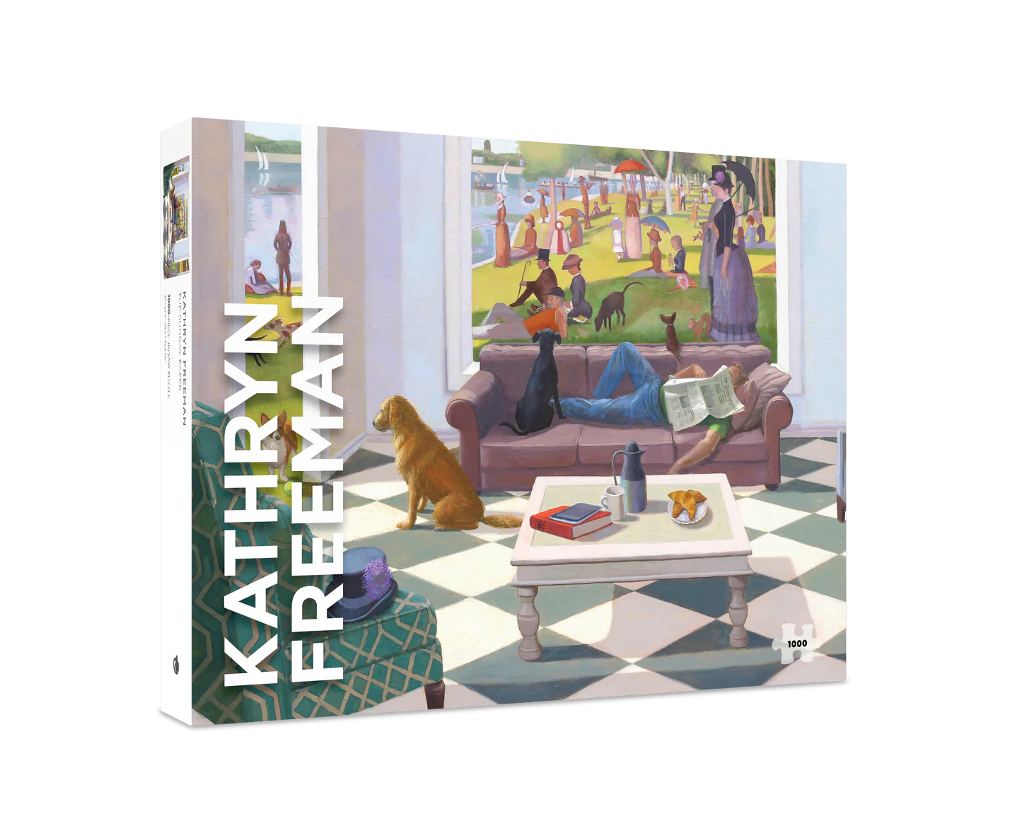 Kathryn Freeman: The Sunday Paper 1000-Piece Puzzle