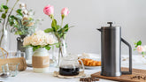French Press Coffee Maker (Matte Black)