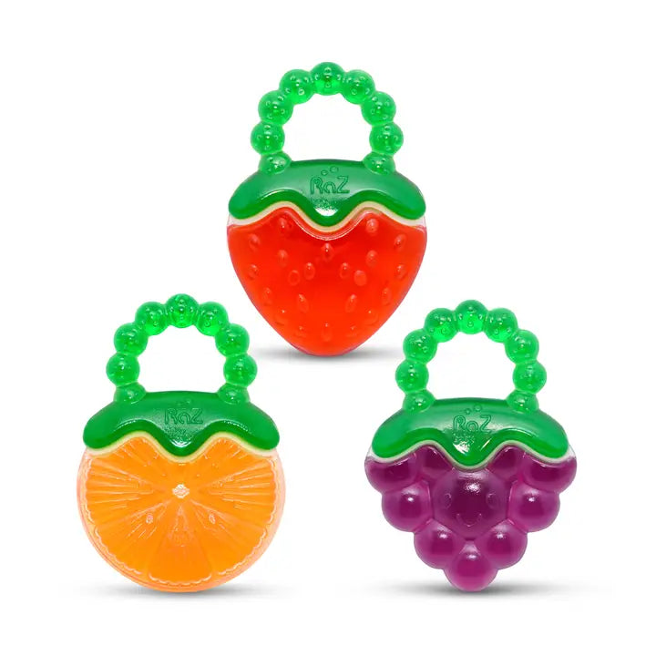 Fruit Koolers Water Filled Teethers - 3 Pack