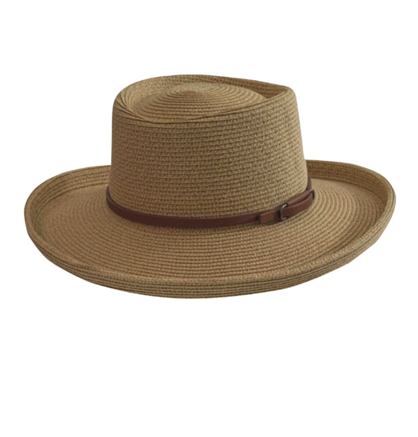Straw Gambler Hat