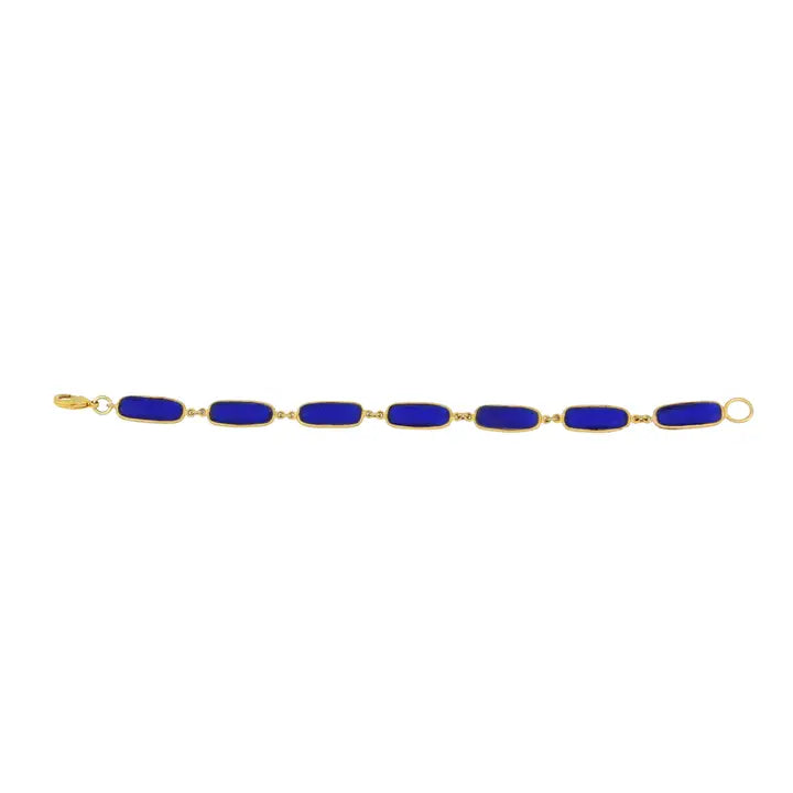Geo Bubble Bracelet Cobalt