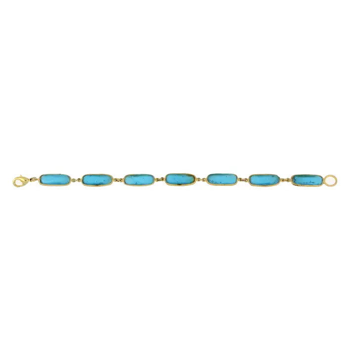 Geo Bubble Bracelet Turquoise