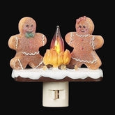 Gingerbread Campfire Night Light