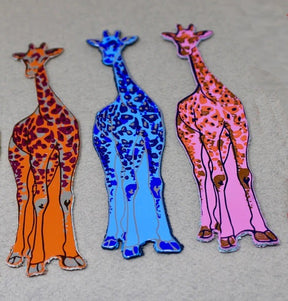 Giraffe Leather Bookmark