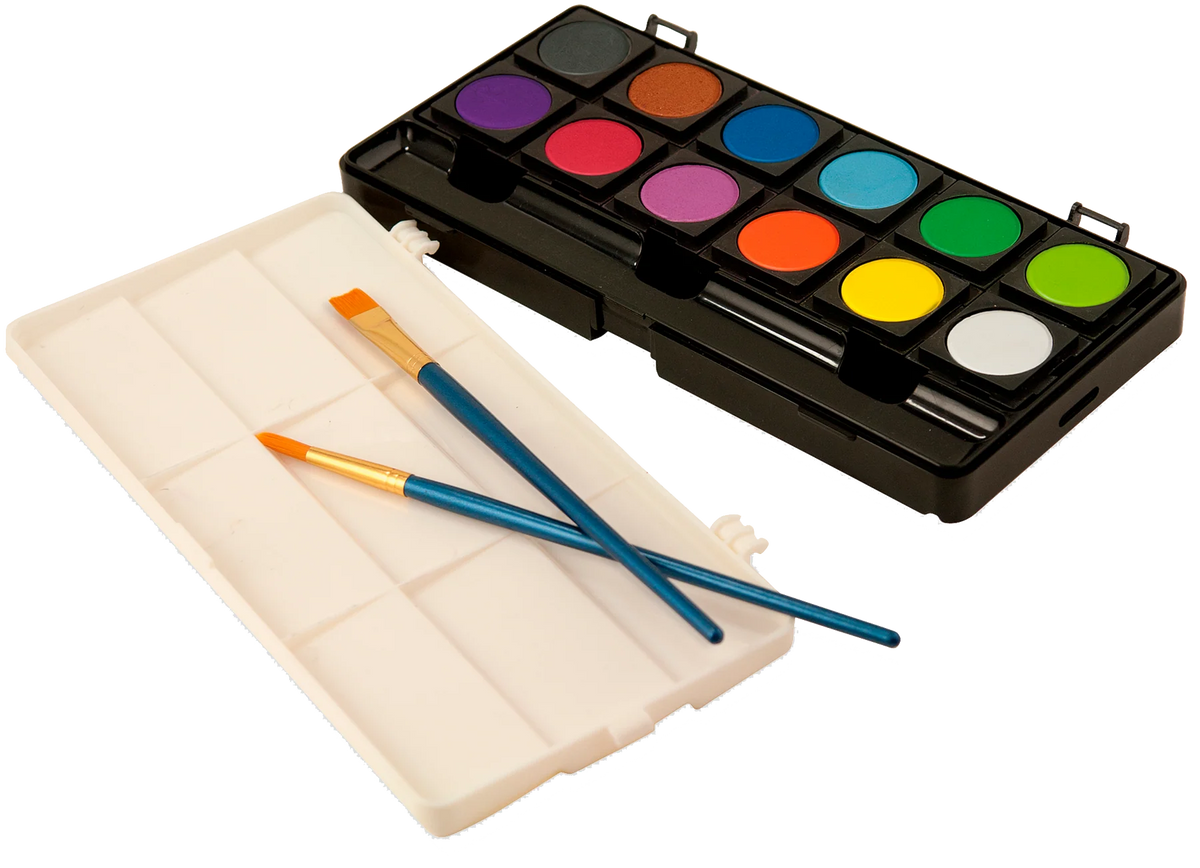 Dry Gouache Paint Set