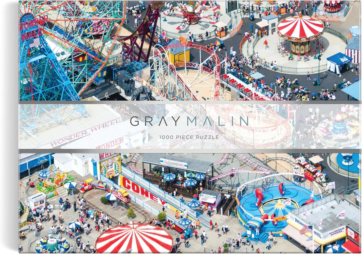 Gray Malin Coney Island 1000 Piece Puzzle