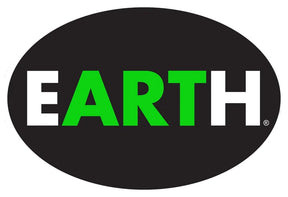 Earth Sticker - green