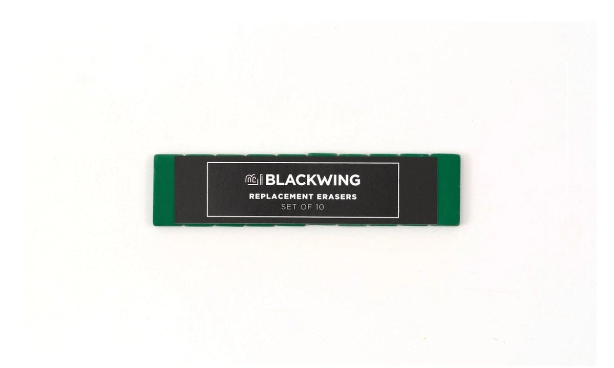 Blackwing Replacement Erasers - Green