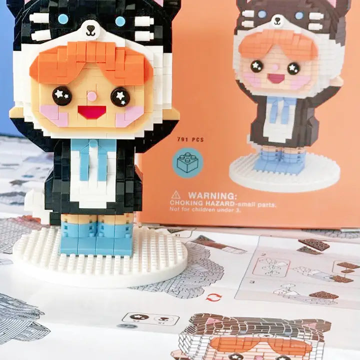Happy Cat Mini Bricks