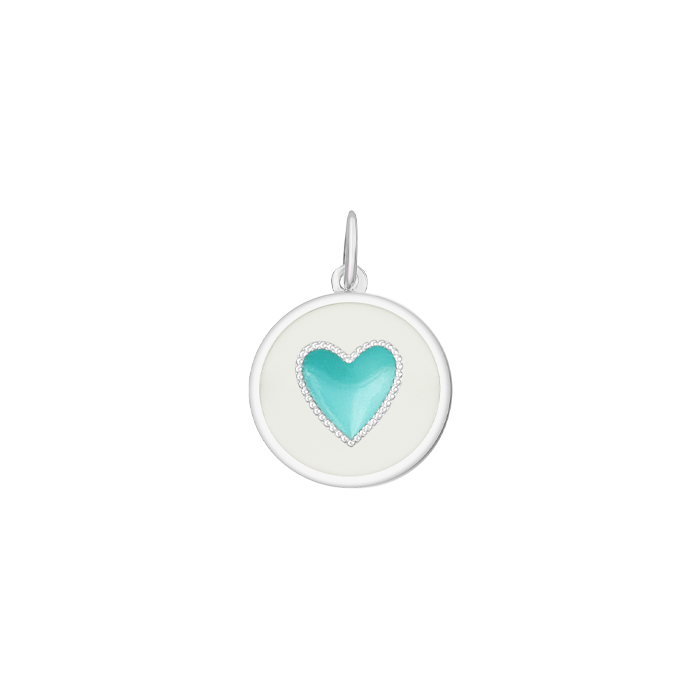 LOLA Heart Mini Pendant (turquoise)