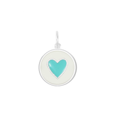 LOLA Heart Small Pendant (turquoise)