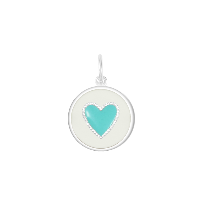 LOLA Heart Small Pendant (turquoise)