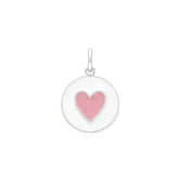 Heart Mini Pendant (flamingo pink)