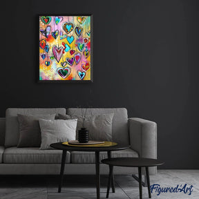 Diamond Painting - Hearts