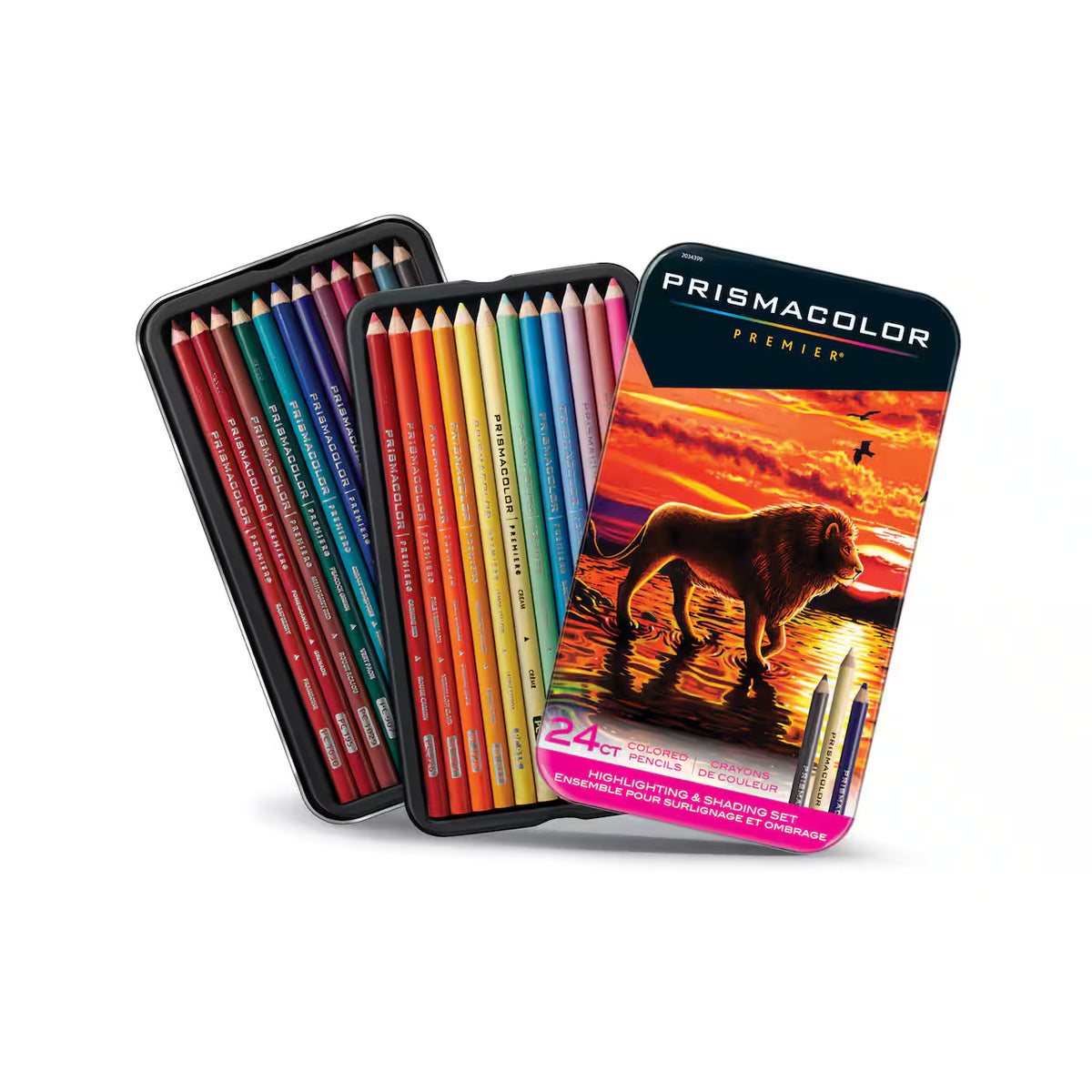 Prismacolor Premier Colored Pencil Highlight Shadow 24pc Set (SA2034399)