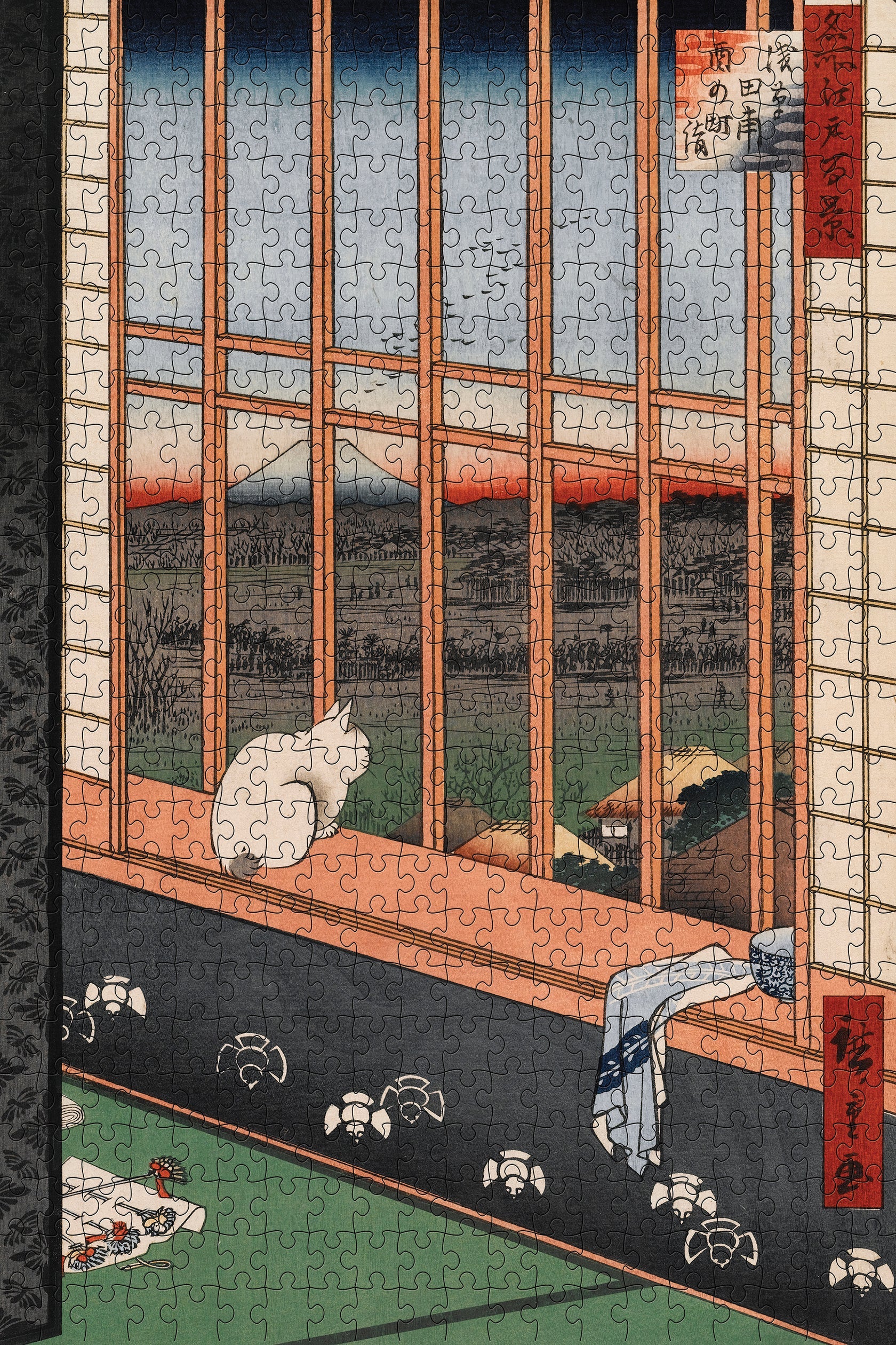 Utagawa Hiroshige 500-Piece Puzzle