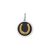 LOLA Horse Shoe Small Pendant (gold/black)