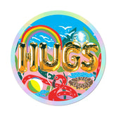 Hugs by Joel Mesler Sticker