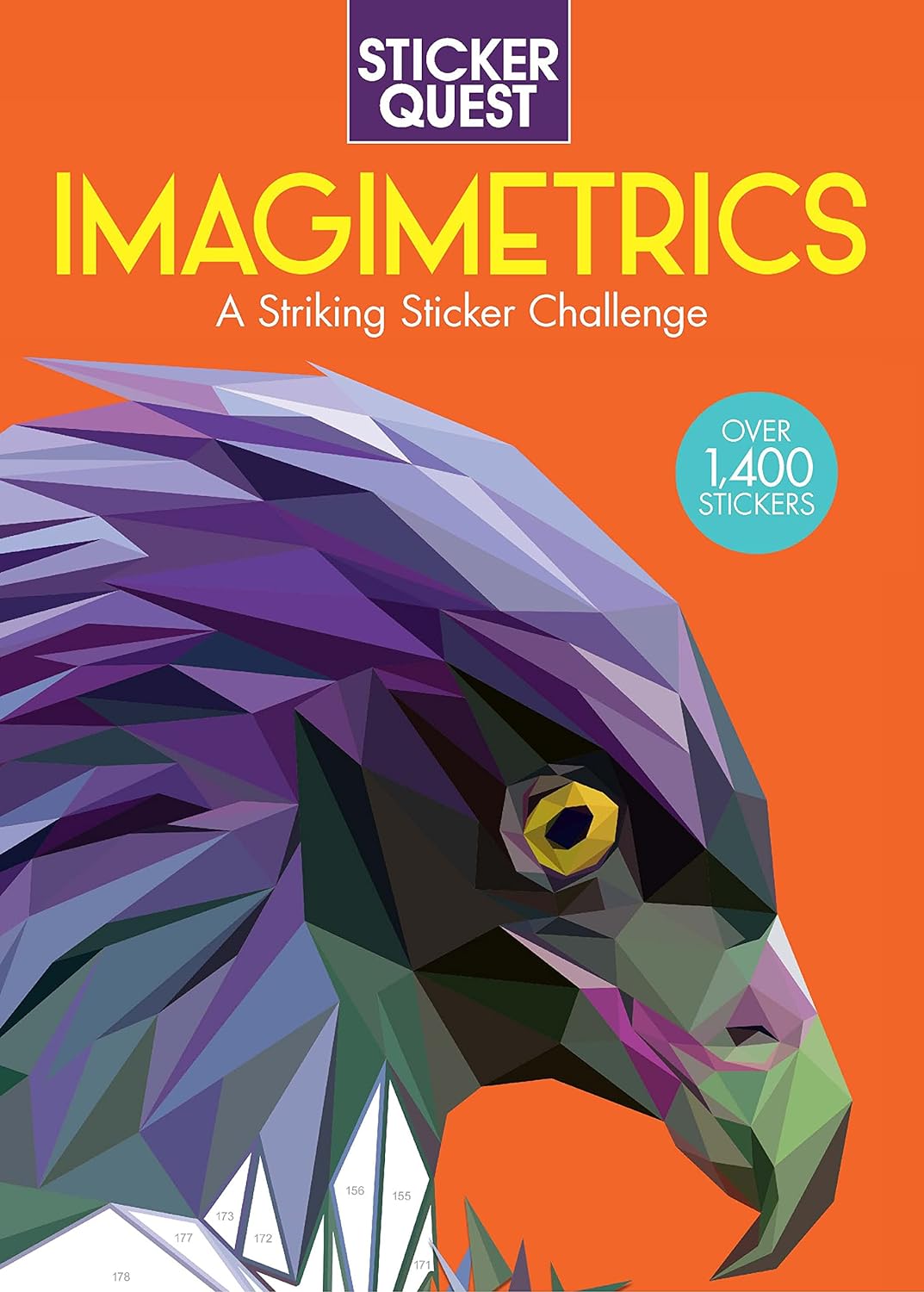 Imagimetrics Color-By-Sticker Book