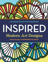 Inspired Modern Art Designs Coloring Book