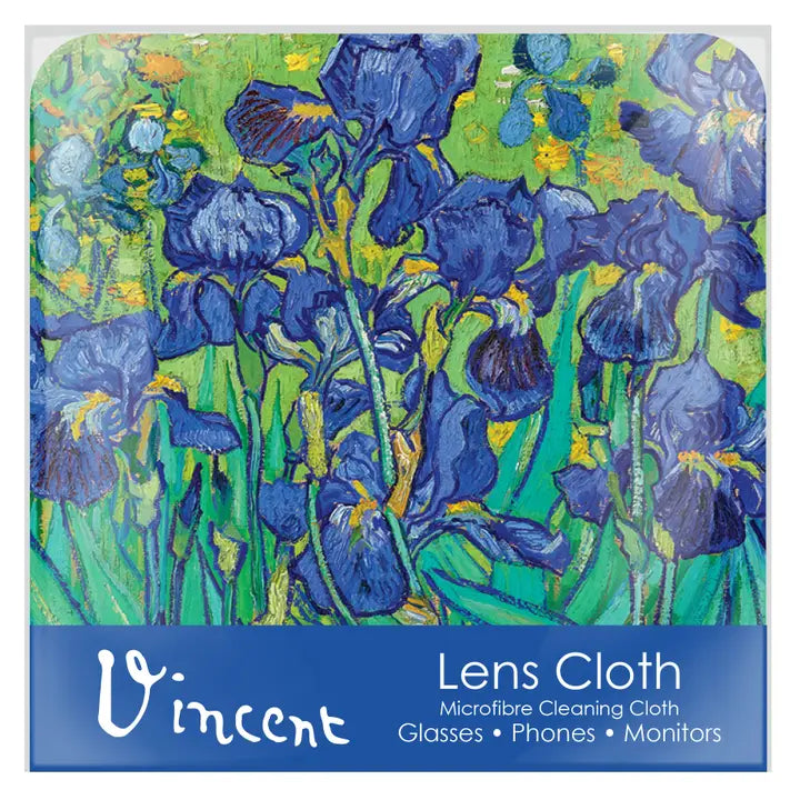 Van Gog Irises Lens Cloth