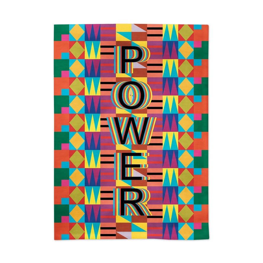 Jeffrey Gibson Power Tea Towel