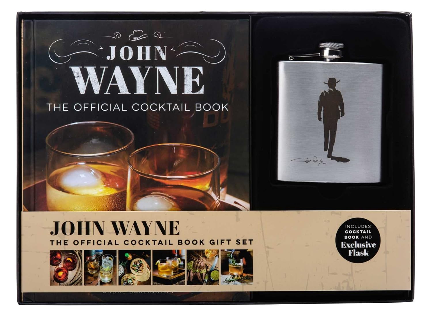 John Wayne: The Official Cocktail Book Set