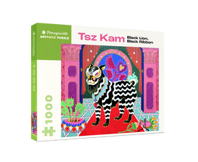 Tsz Kam: Black Lion, Black Ribbon 1000-Piece Puzzle
