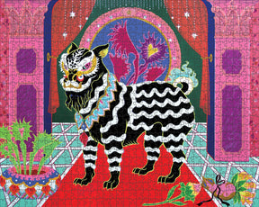 Tsz Kam: Black Lion, Black Ribbon 1000-Piece Puzzle