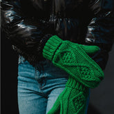 Cable Knit Mittens