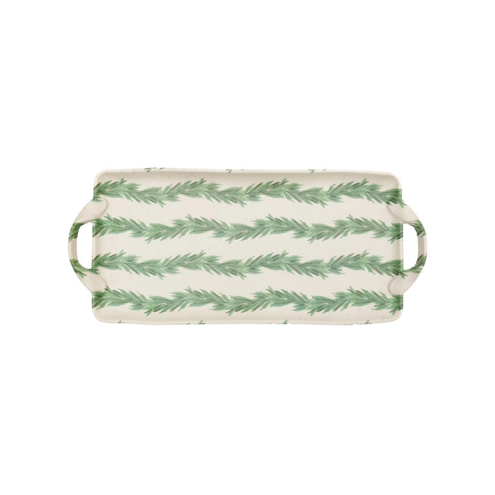Leaf & Stem 16"Long Melamine Tray