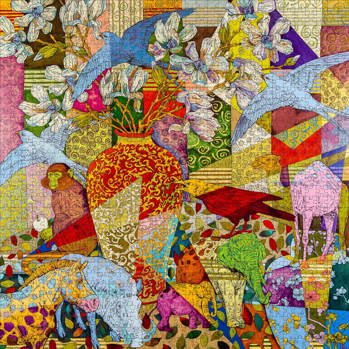 Grant Leier: Quilt 1000-Piece Puzzle