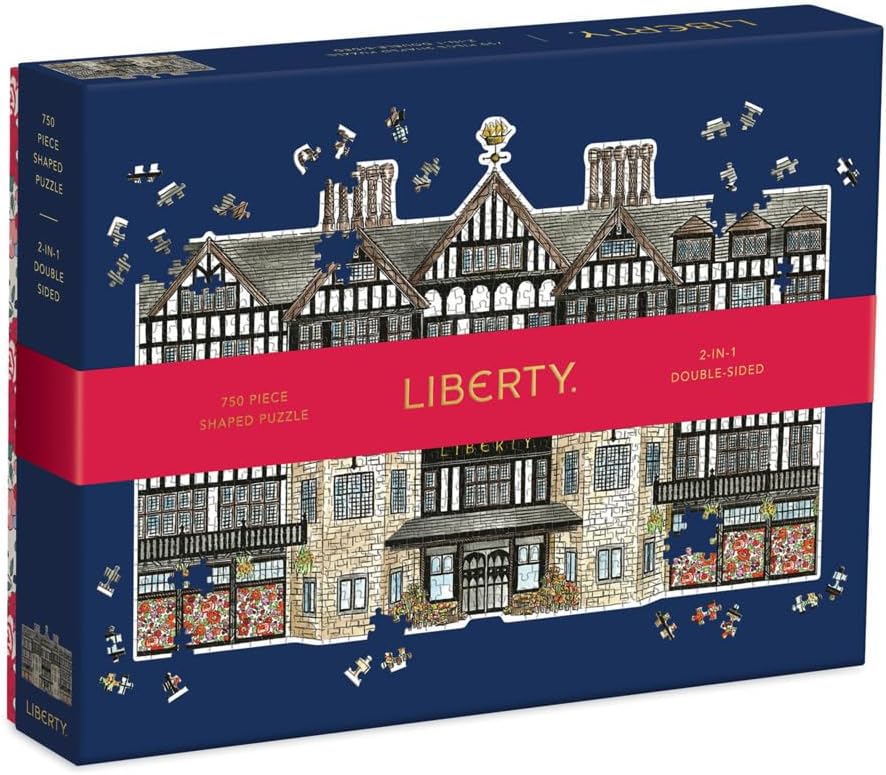 Liberty Tudor Building 750 Piece Shaped Puzzle