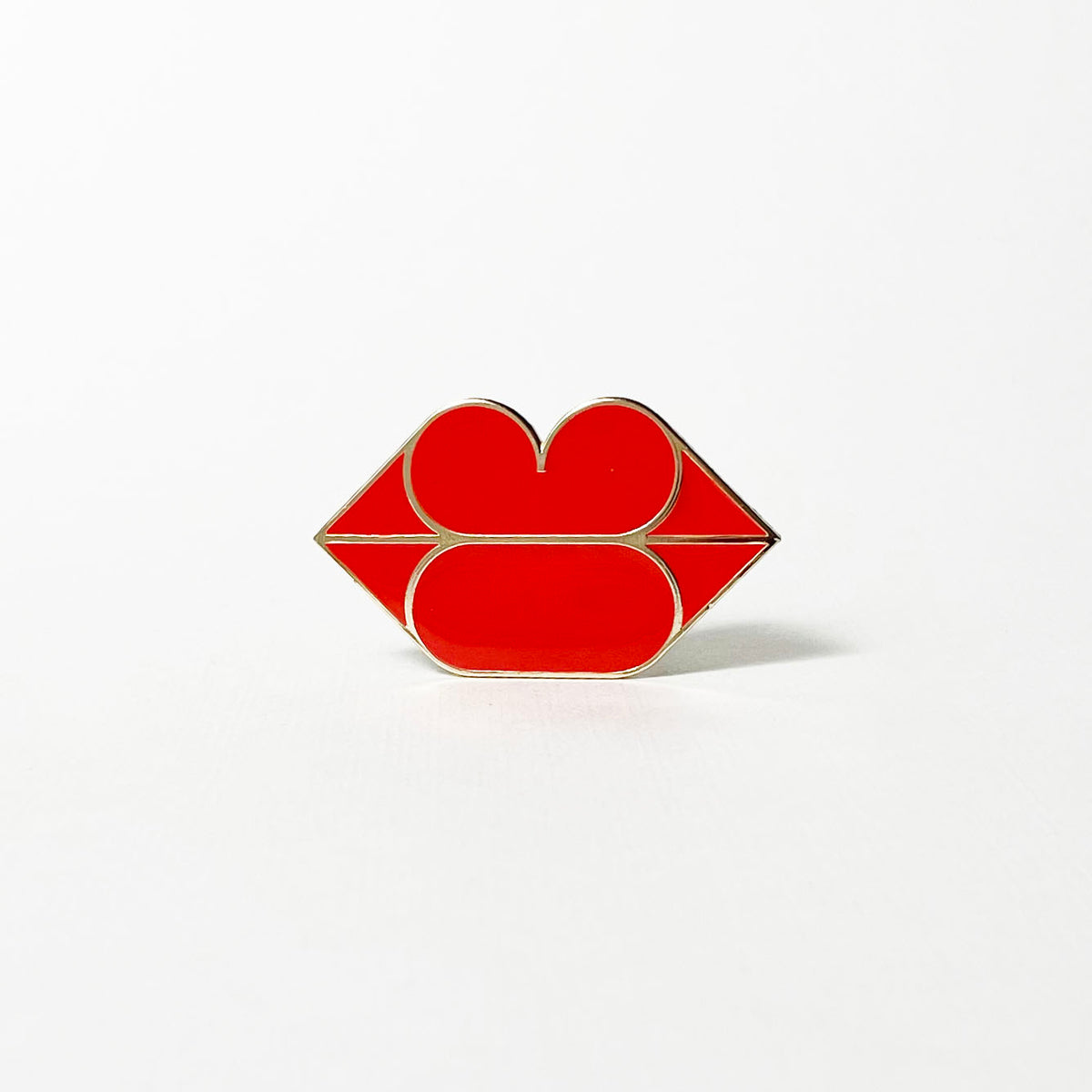 Lips Brooch