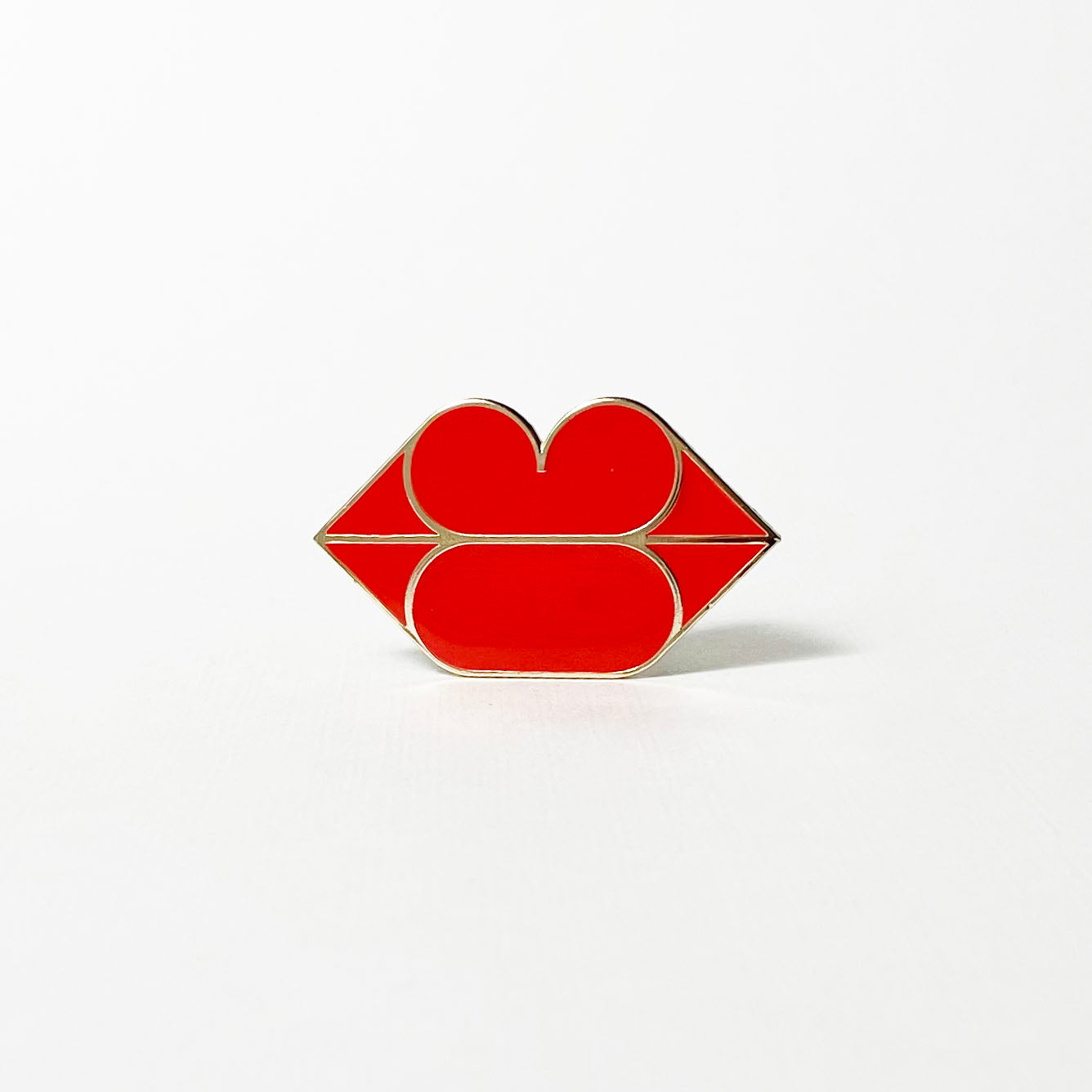 Lips Brooch