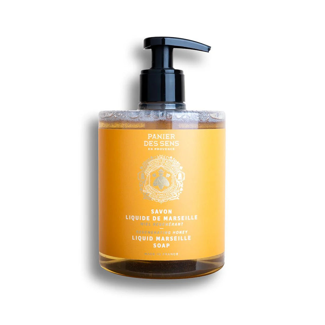 Liquid Marseille Soap (16.9 oz) Regenerating Honey