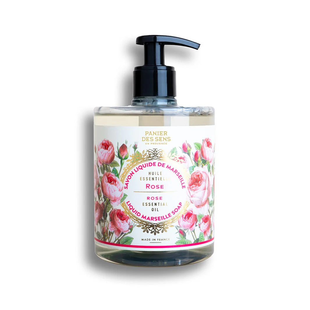 Liquid Marseille Soap (16.9 oz) Rose