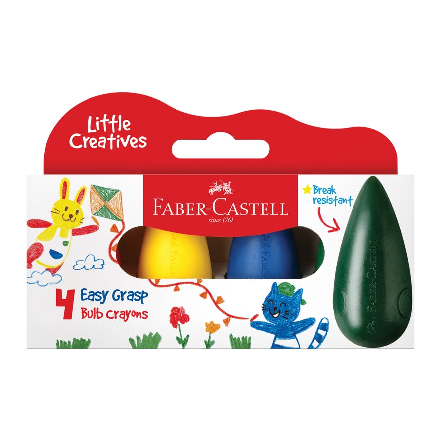 Little Creatives Easy Grasp Bulb Crayons