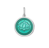 Lotus Small Pendant (seafoam)