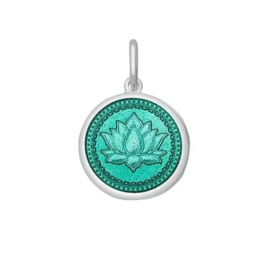 Lotus Small Pendant (seafoam)