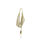Lumen gold-plated brooch
